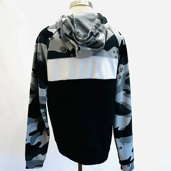 NIKE Men Long Sleeve Pullover Hoodie Multi-Colored Hoodie Sweat Shirt Sz Medium - Picture 9 of 13